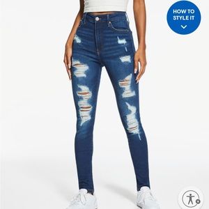 Aéropostale Super High Rise Curvy Jeggings